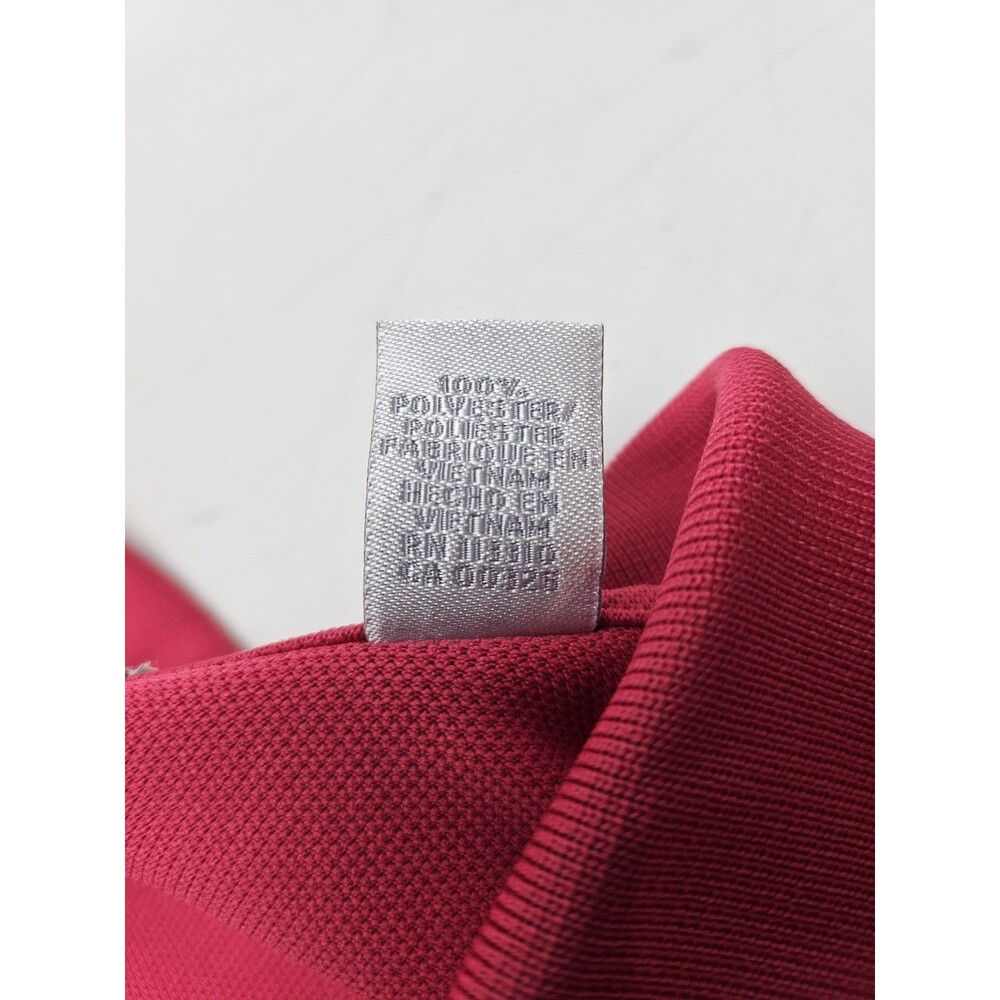Izod Lacoste Sleeveless Polo Shirt Size S Pink  Longer Length - Picture 8 of 11